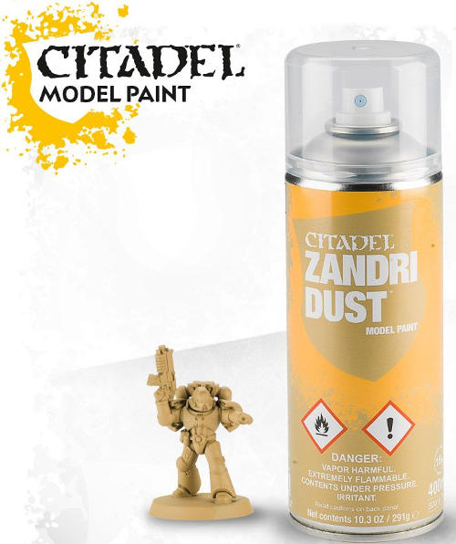 Games Workshop Citadel Model Paint Zandri Dust Spray 62-20