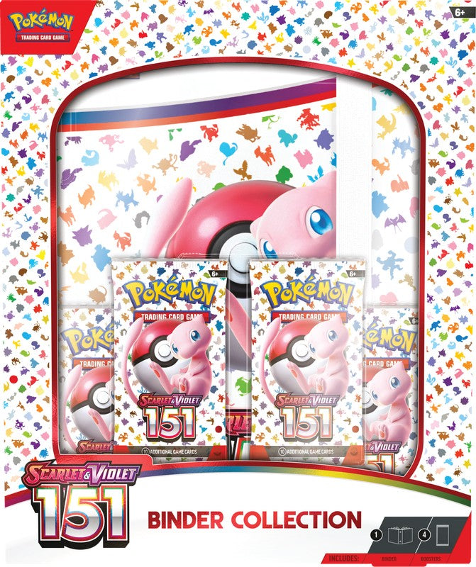 Pokemon Scarlet and Violet 3.5 151 Binder Collection