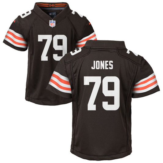 Dawand Jones Nike Cleveland Browns Youth Game Jersey - Brown