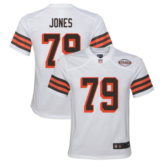 Dawand Jones Cleveland Browns Nike Youth Alternate Jersey - White