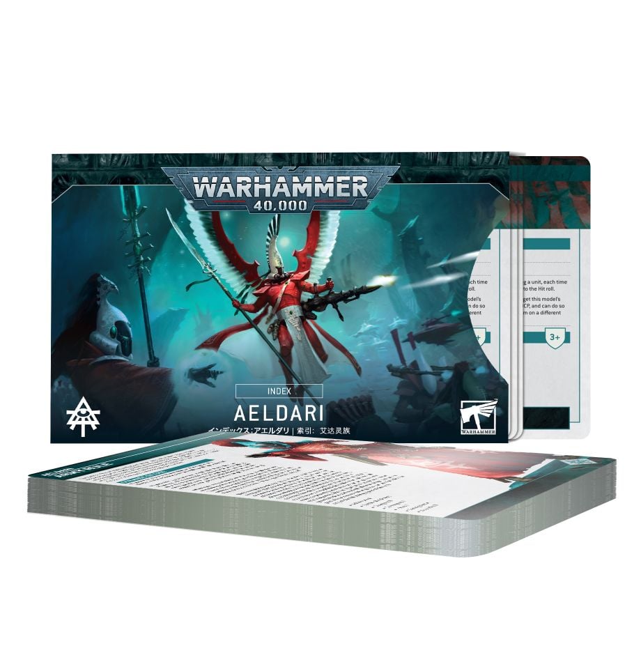 Warhammer 40,000: Index Cards - Aeldari