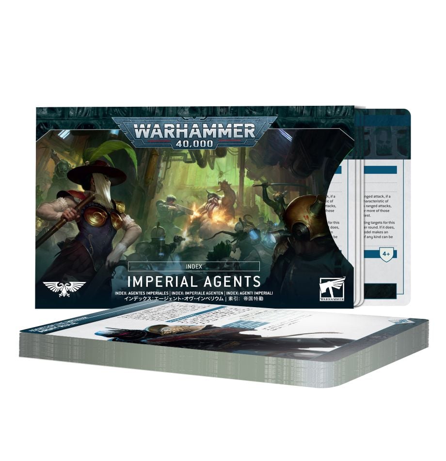 Warhammer 40,000: Index Cards - Imperial Agents