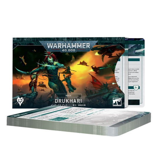 Warhammer 40,000: Index Cards - Drukhari