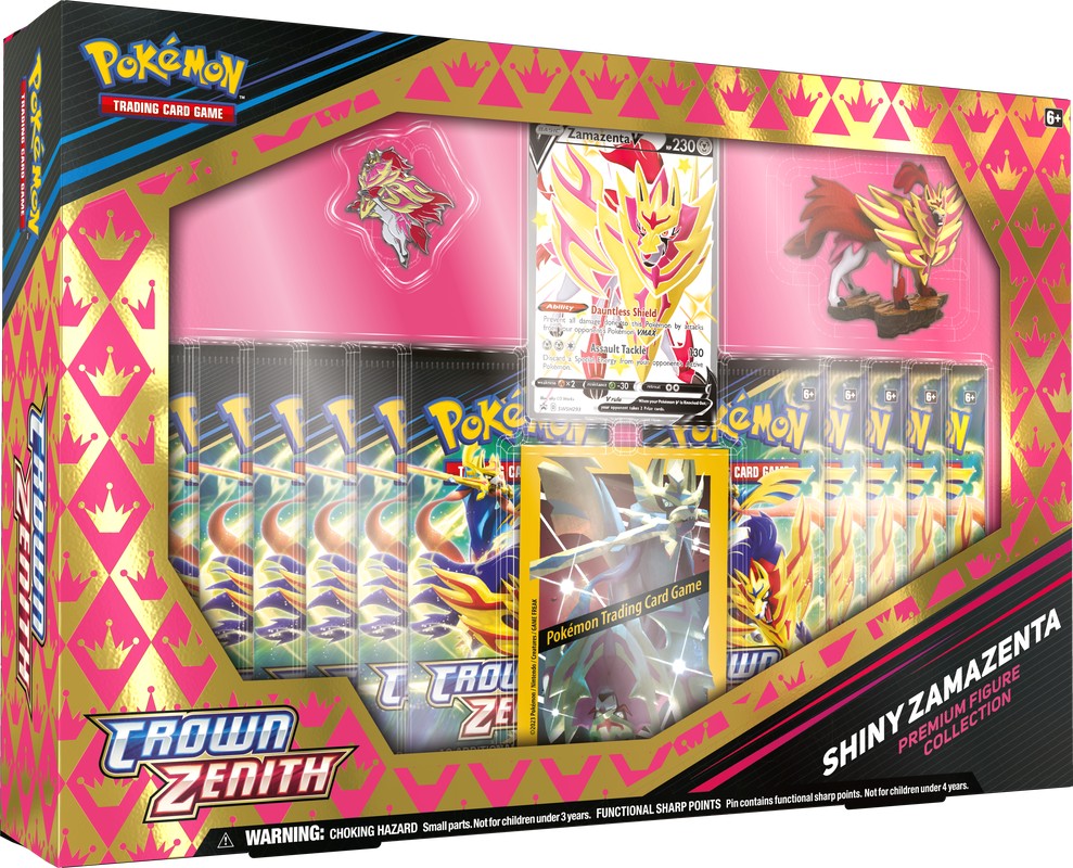 Pokemon Crown Zenith Premium Figure Collection Shiny Zamazenta
