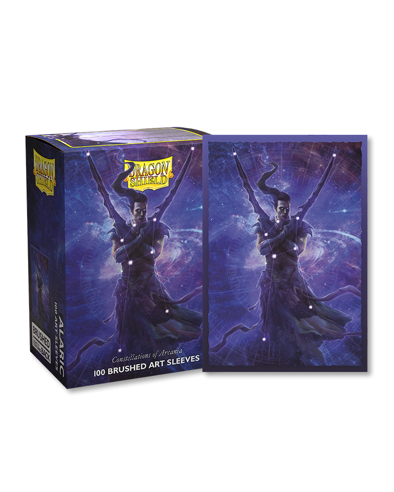 Dragon Shield Sleeves - 100ct Box Brushed Art - Constellation Alaric