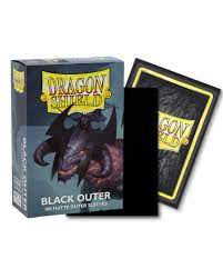 Dragon Shield Sleeves - 100ct Outer Sleeves - Matte Black