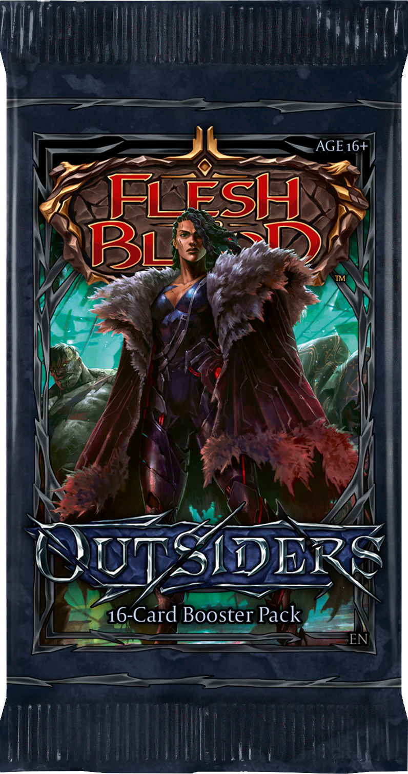 Flesh & Blood TCG: Outsiders 16-Card Booster Pack