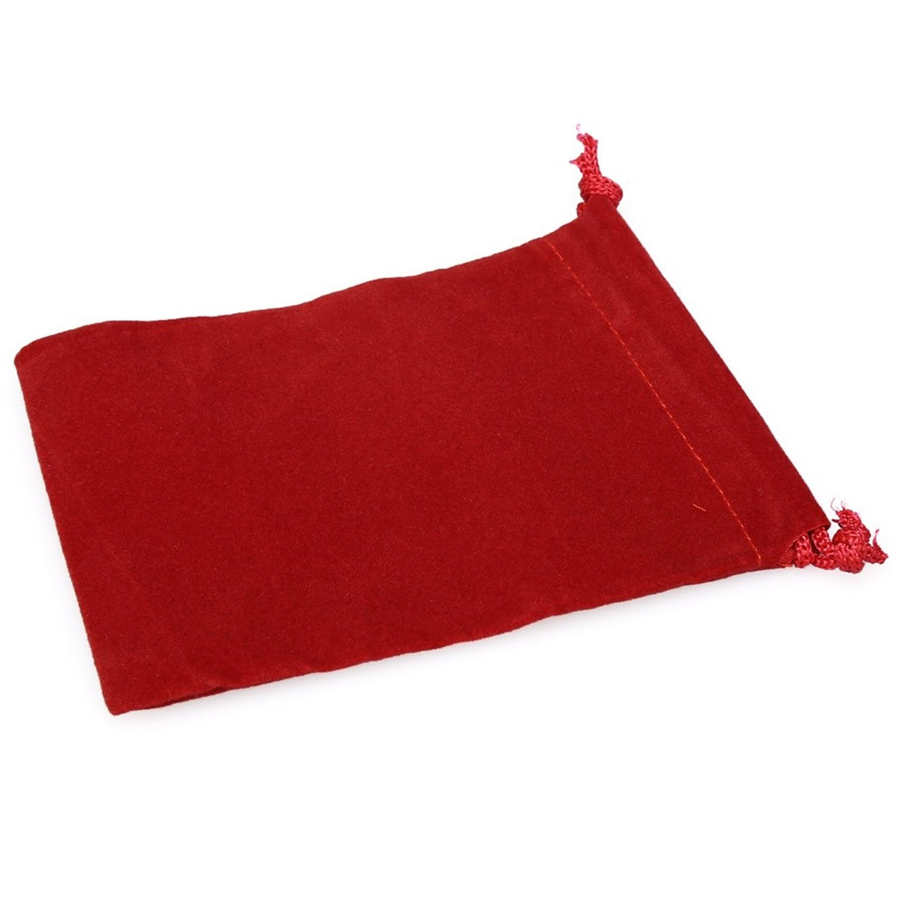 Red Velour Dice Pouch (small)