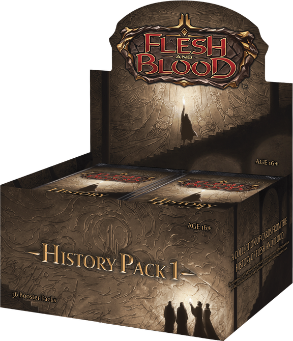 Flesh & Blood TCG: History Pack 1 Booster Box (24)