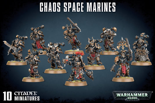 Warhammer 40K: Chaos Space Marine Squad