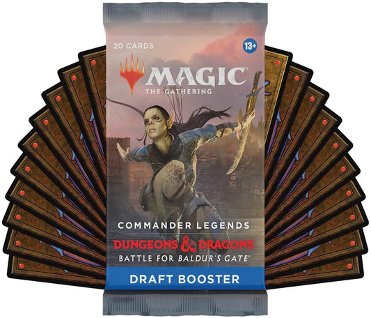 Magic the Gathering | Battle for Baldur's Gate 20-card draft booster pack
