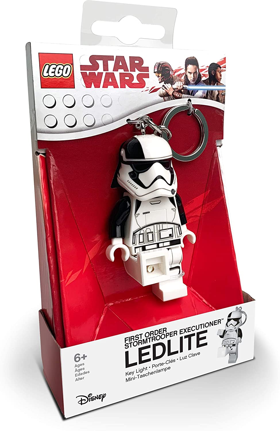 Star Wars Lego LED First Order Executioner keychain