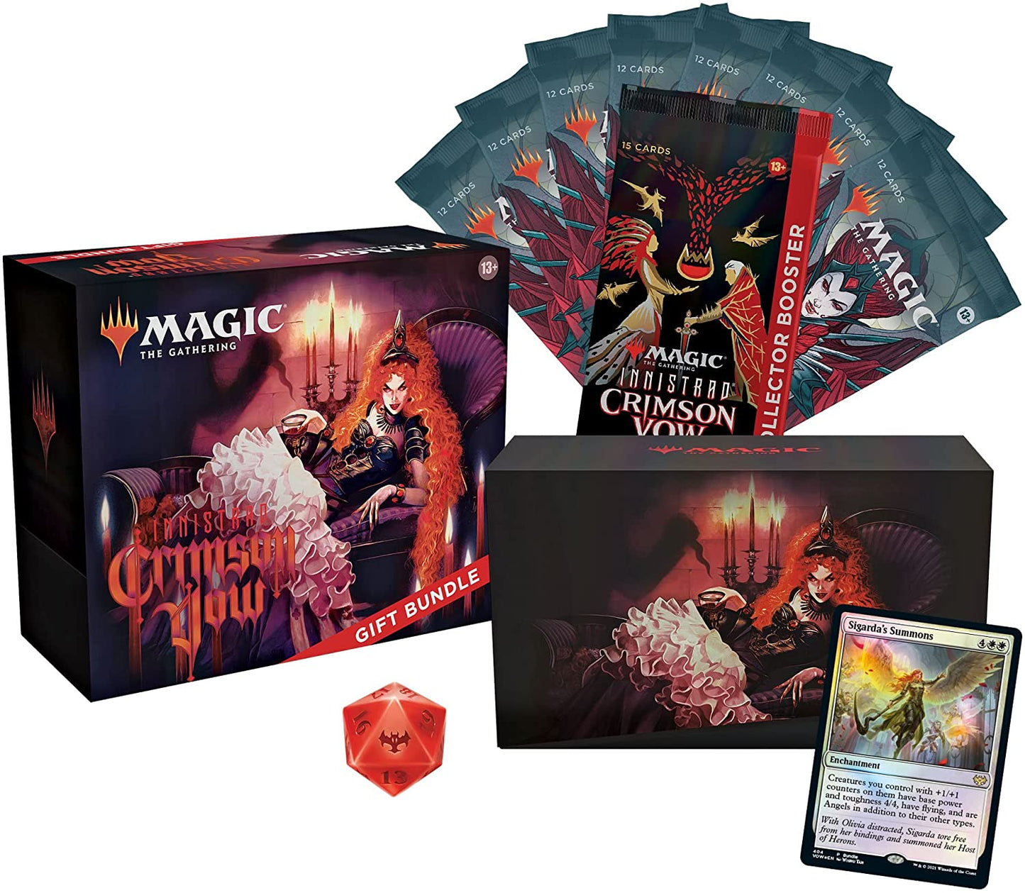 Magic the Gathering CCG: Innistrad - Crimson Vow Gift Bundle