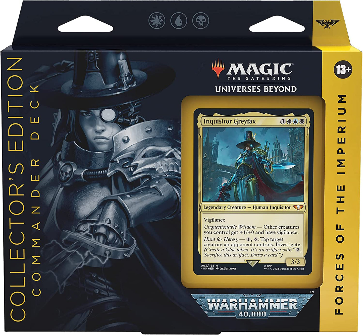 Magic the Gathering CCG: Universes Beyond Warhammer 40k Commander - Collector's Edition