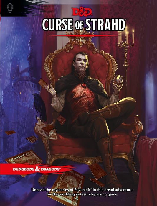 Dungeons and Dragons RPG: Curse of Strahd Hard Cover