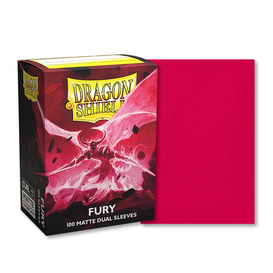 Dragon Shield: (100) Dual Matte Fury Sleeves