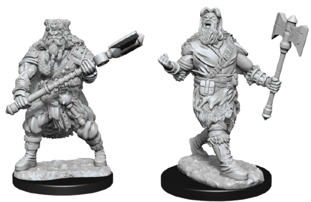 Dungeons & Dragons Nolzur`s Marvelous Unpainted Miniatures: W14 Human Barbarian Male