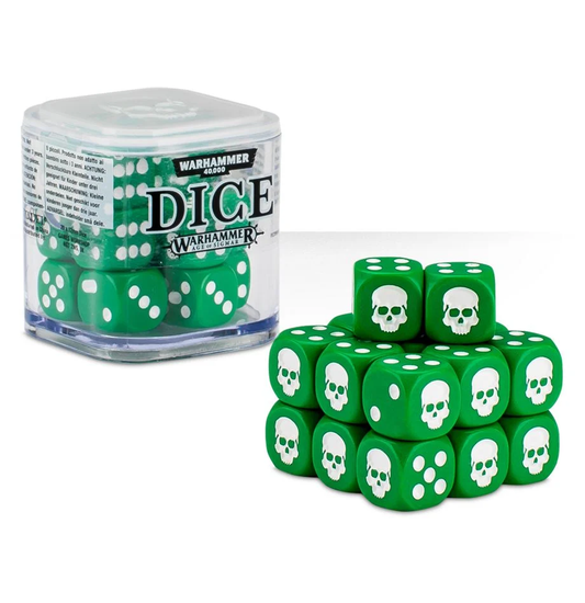 Warhammer Dice Cube - Green