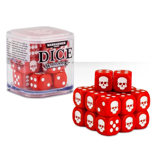 Warhammer Dice Cube - Red