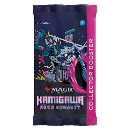 Magic The Gathering: Kamigawa - Neon Dynasty Collector Booster | 15 Magic Cards
