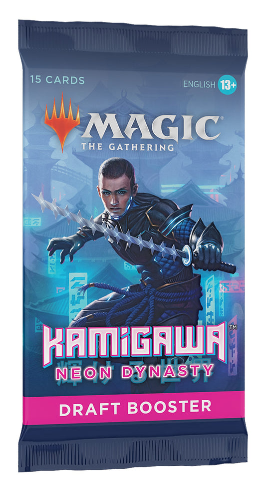 Magic the Gathering | Kamigawa Neon Dynasty 15-card draft booster pack