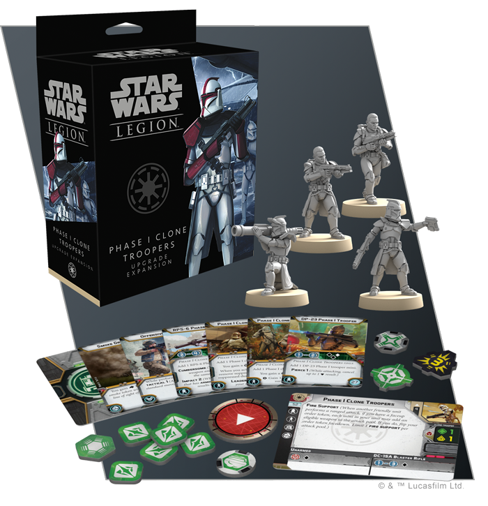 SW Legion: Phase 1 Clone Troopers Upgrade