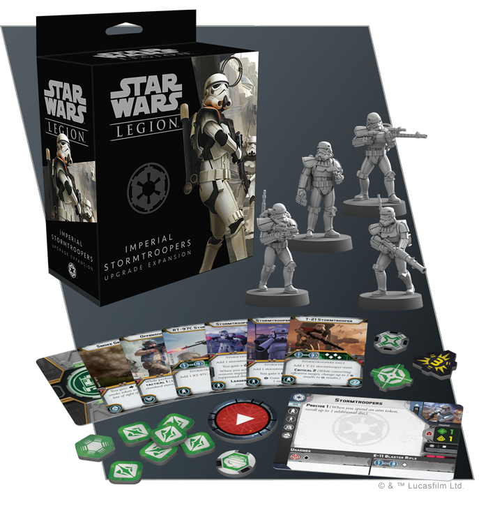 SW Legion: Imperial Stormtroopers Upgrade