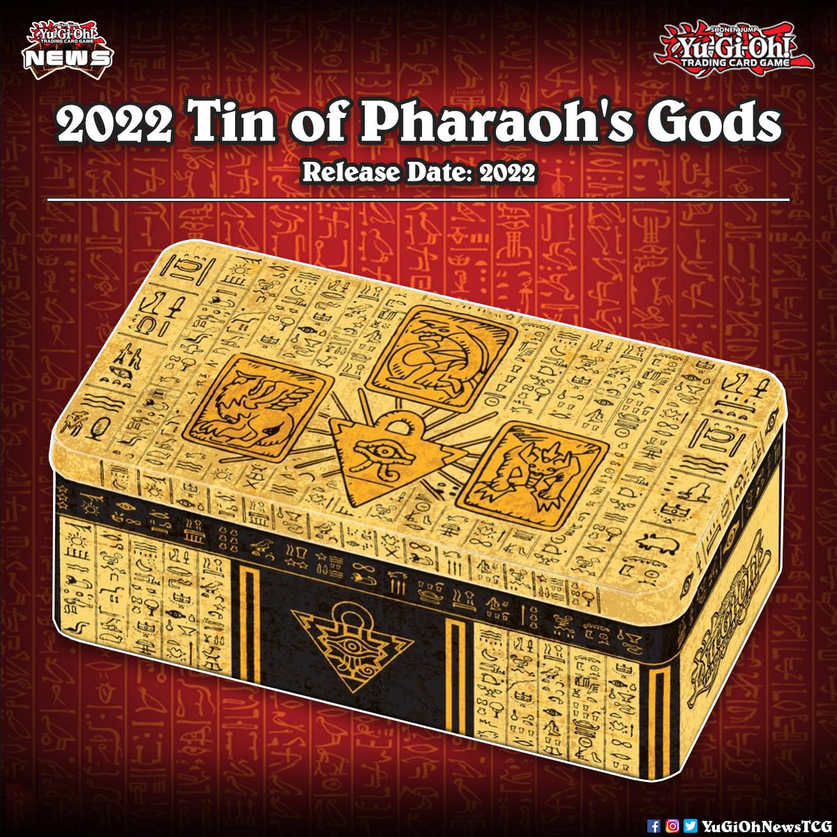 Yu-Gi-Oh! 2022 Tin of the Pharoah's Gods