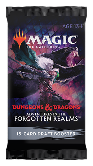 Magic: The Gathering Adventures in The Forgotten Realms Draft Booster | 15 Magic Cards