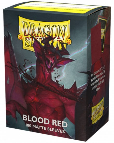Dragon Shield 100CT Box Matte Blood Red