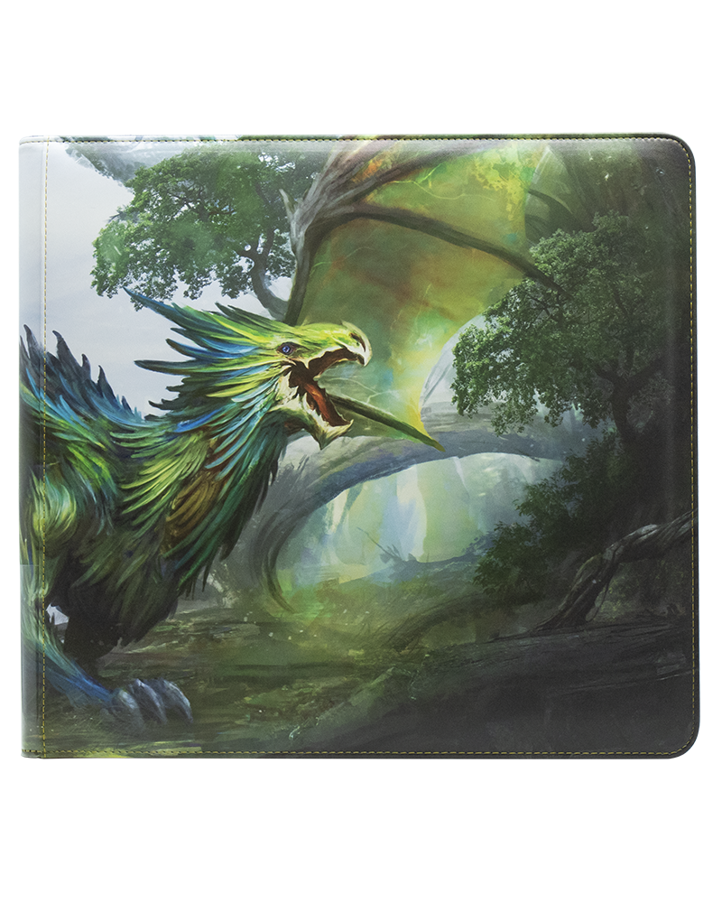 Dragon Shield: Card Codex Zipster Binder - XL Olive (LAVOM)