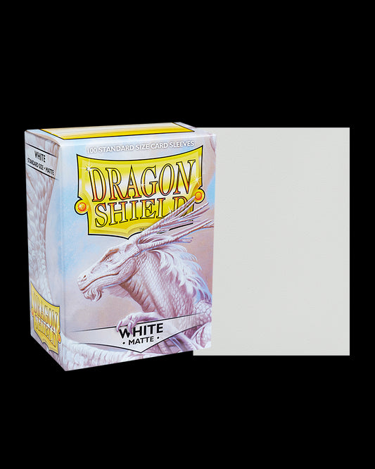 Dragon Shields: (100) Matte White