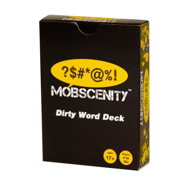 Mobscenity: Dirty word deck