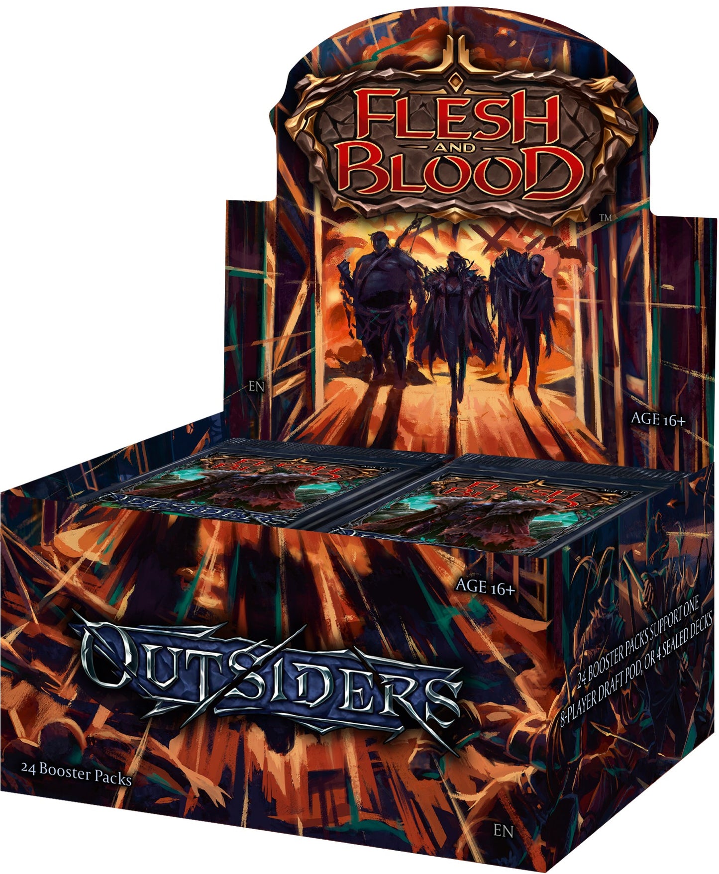 Flesh & Blood TCG: Outsiders Booster Box (24)
