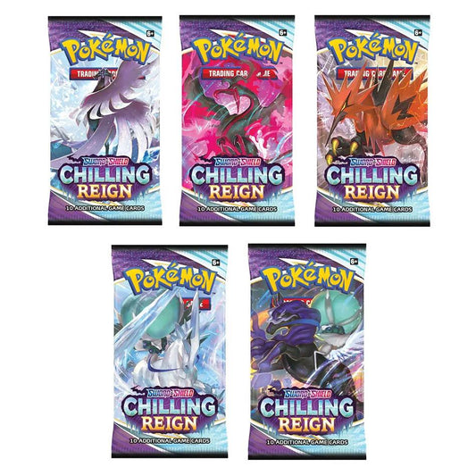 Pokemon TCG: Sword & Shield - Chilling Reign Booster Pack (10-Card)